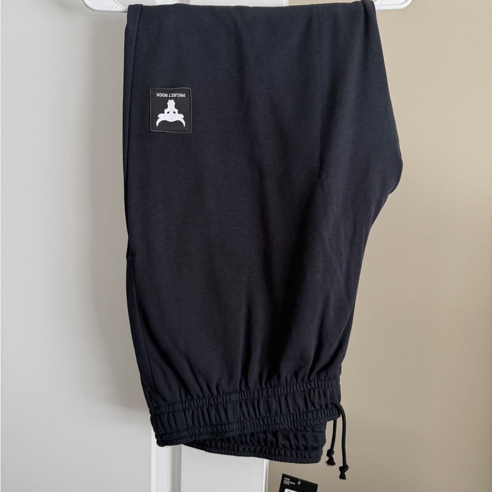 Under Armour Men’s Project Rock Black Jogger Pants